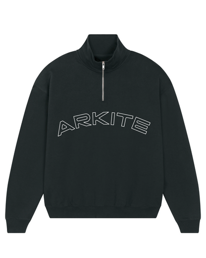 SWEATSHIRT ZIPPER - LOGO