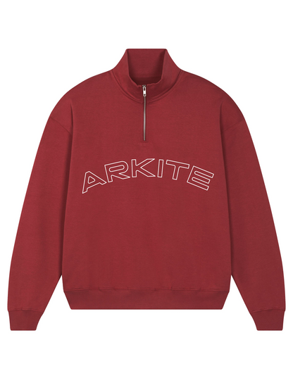 SWEATSHIRT ZIPPER - LOGO